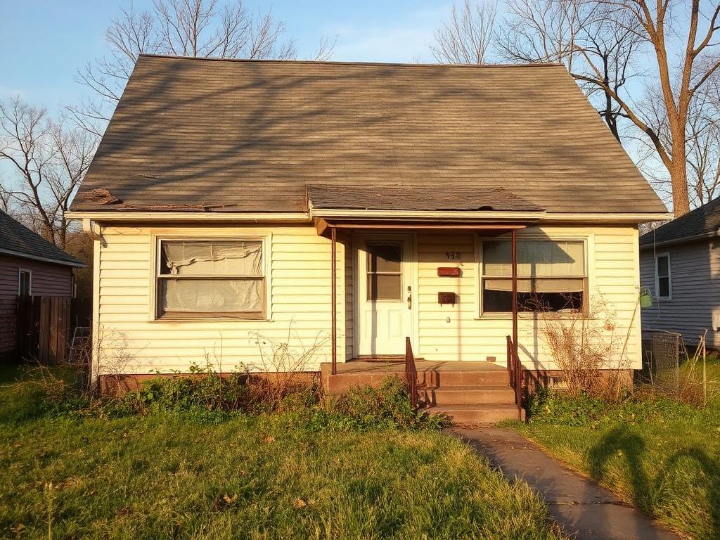 Milwaukee Bungalow before renovation