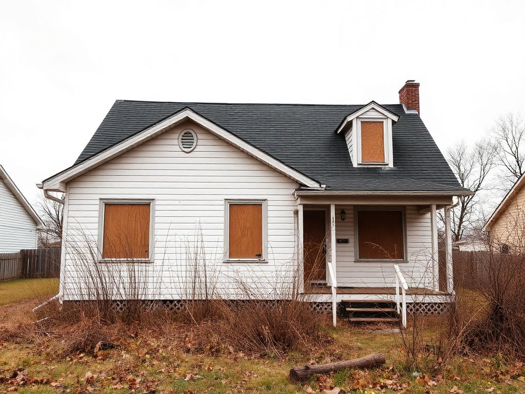 Green Bay Craftsman before renovation